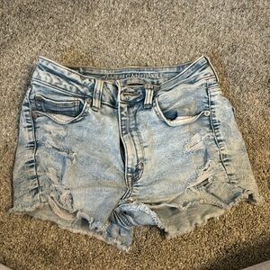 american eagle next level stretch jean shorts size 6